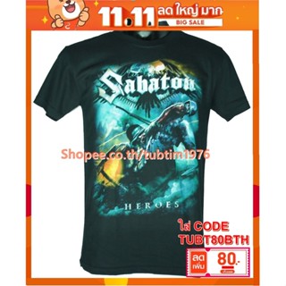 เสื้อวง Sabaton เสื้อยืดวงดนตรีร็อค เสื้อวินเทจ ซาบาตัน SBN1473