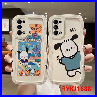 เคส OPPO Reno5 Pro 5G เคส OPPO Reno 5 Pro เคส OPPO Reno 5Pro 5G เคสโทรศัพท์มือถือ ซิลิโคนนิ่ม tpu ลายคลื่น สําหรับ KLQ