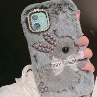 เคสไอโฟน เป็นขน รูปกะต่าย จับแล้วสึกเหมือน ขนสัตว์จริงๆ