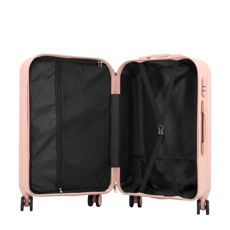 [รับประกัน3ปี ] กระเป๋าเดินทาง กระเป๋าเดินทางล้อลาก​ Colors Series เฟรมซิป วัสดุABS+PC สีสดใส 6 สี