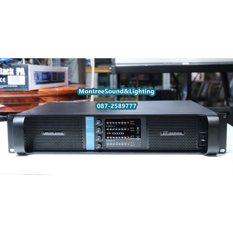 เพาเวอร์ Lab.gruppen 10000qและ14000q แอมป์ที่กำลังนิยมและดีที่สุดในตอนนี้ 2แชนแนลและ4 แชนแนลอะไหล่เน