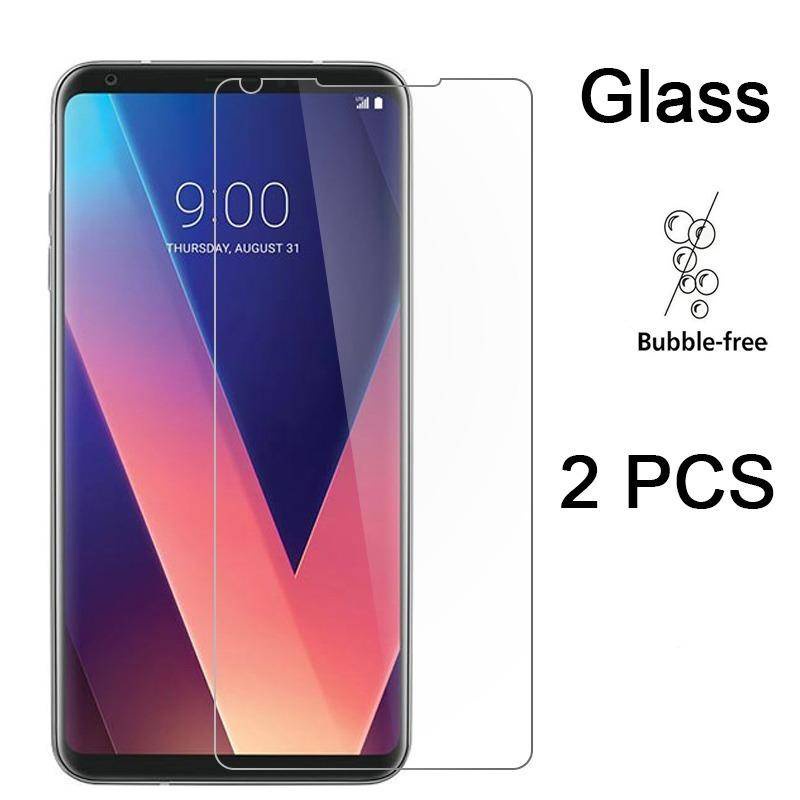 2 ชิ้นป้องกันฟิล์มสําหรับ LG G5 G6 G7 G8 SE Fit ThinQ แก้วป้องกันหน้าจอกระจกนิรภัยสําหรับ LG Q Styl 