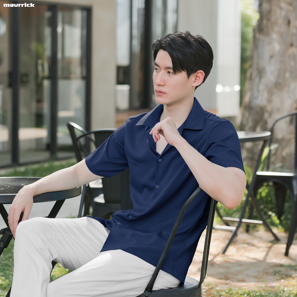 MAVRRICK-มาริค ยอดขาย No.1 สุดยอดเสื้อเชิ้ต-ฮาวาย ยับยาก (แขนสั้น)