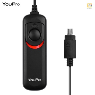 YouPro DC2 Type Shutter Release Cable Timer Remote Control 1.2m/3.9ft Replacement for  D7700 D7200 D7100 D7000 D5500 D5300 D5200 D5100 D5000 D3300 D3200 D3100 D750 D610 D600 D