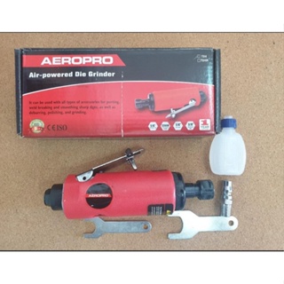 AEROPRO เครื่องเจียรลมคอตรง 1/4นิ้ว 22000rpm รหัส AP7314 ของแท้โดยตัวแทนจำหน่าย