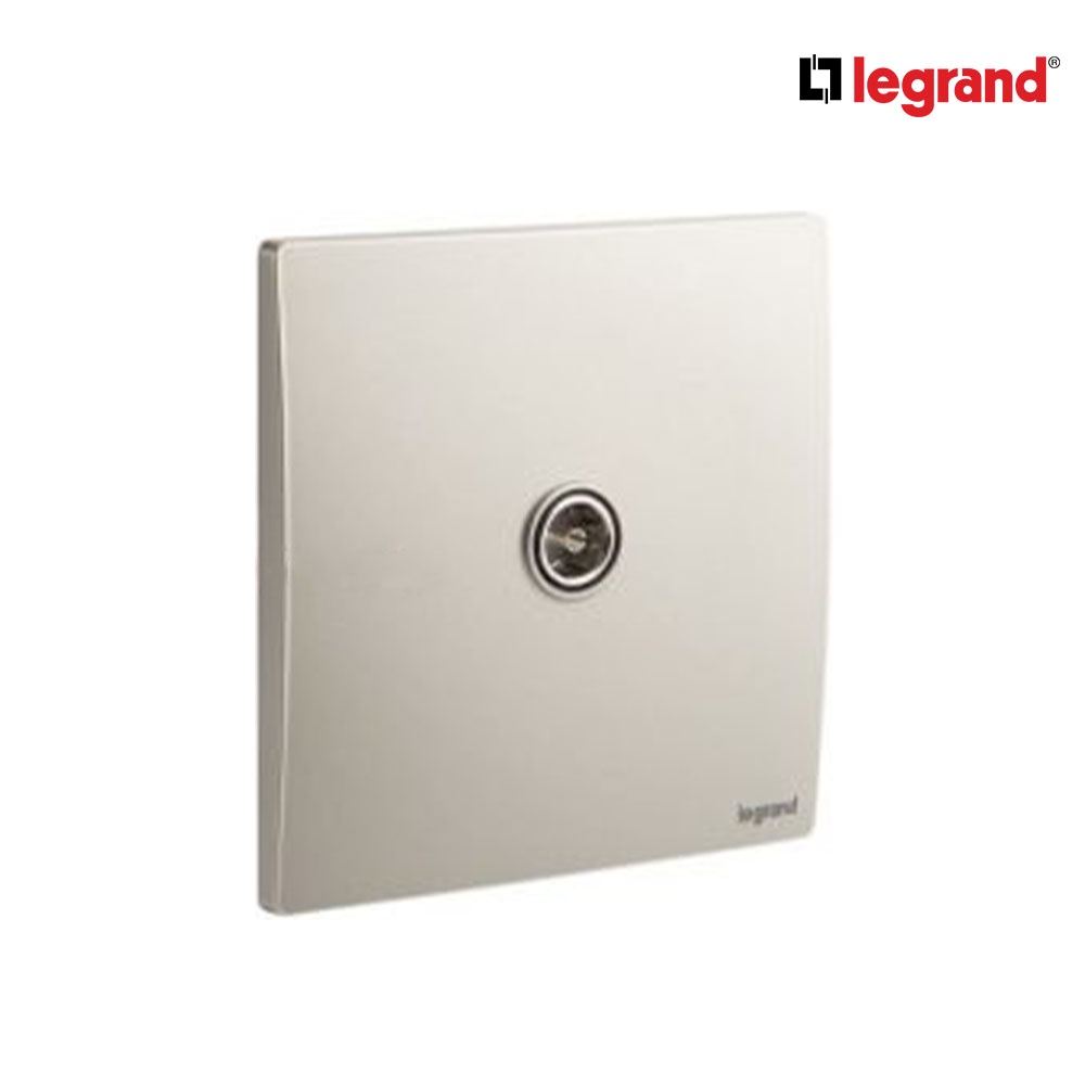 Legrand เต้ารับโทรทัศน์ แบบเสียบ 1ช่อง สีแชมเปญ| Mallia Senses | Champaigne  |281151CH | BTiSmart