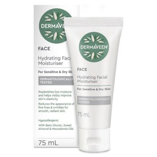 PRE-ORDER DermaVeen Face Hydrating Moisturiser 75 ml