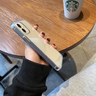 คริสตัลtpu + PCกรณีกันกระแทกสําหรับiPhone 11 12 13promax 12promax x xs xr xsmax 11promax 13 13Pro 14Pro 14Promax 15Pro 15promax 16Promax 16Pro 16Plus - รูปที่ 7