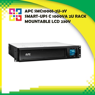 APC SMC1000I-2U-3Y SMART-UPS C 1000VA/600W 2U RACK MOUNTABLE LCD 230V