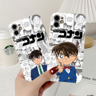 เคสโทรศัพท์มือถือ ซิลิโคนนิ่ม กันกระแทก ลายการ์ตูนนักสืบโคนัน สําหรับ Infinix Hot 9 Pro 10 Lite 11 Play 10T 10S 10i 11S NFC Note 8 10 Pro Smart 5 Pro 6 Tecno Spark 6 GO