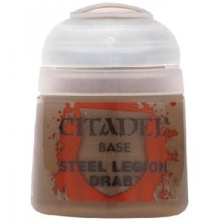 [Paint] Citadel BASE: STEEL LEGION DRAB