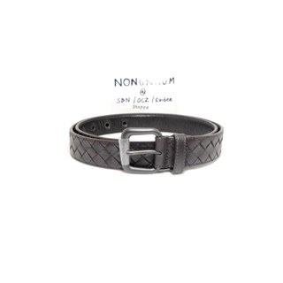 เข็มขัด Bottega Veneta Intrecciato belt sz 95 38 มือ 2 ของแท้100%