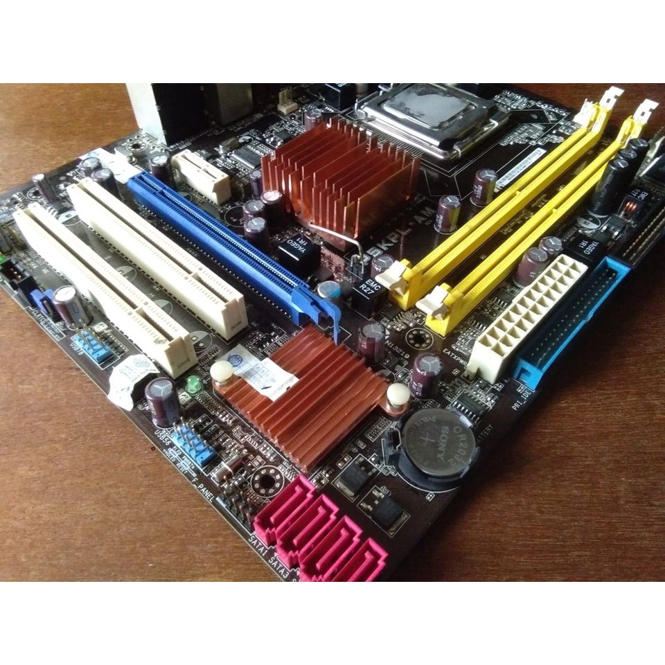 เมนบอร์ด INTEL LGA 775 DDR3 ASUS P5KPL-AM