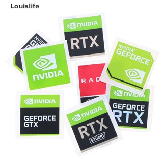 Llph ใหม่ สติกเกอร์ฉลาก NVIDIA GTX GEFORCE สําหรับตกแต่งแล็ปท็อป 5 ชิ้น LLP