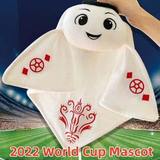 【IN STOCK】2022 FIFA World Cup Qatar plush toy mascot doll Laeeb mascot plush toy Cloth puppet for souvenirs of surrounding fans gift