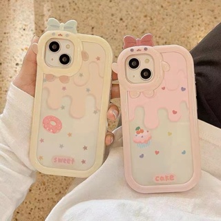 พร้อมส่ง เคสกล้องลูกเจี๊ยบคัพเค้ก สําหรับรุ่น 7p/i8p.11.12/12pro.12pro max.13/14.13pro.13pro max.14max.14pro max#3000