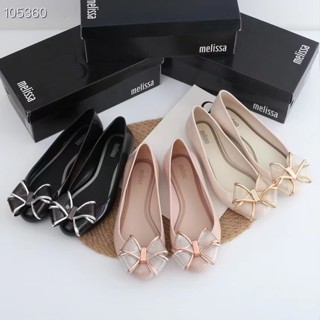 [พร้อมส่ง] ใหม่ Melissa รองเท้าแตะ ปากปลา แต่งโบว์ แฟชั่นฤดูร้อน สําหรับผู้หญิง 2022