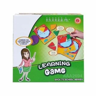 เกมเศษส่วน เกมคณิตศาสตร์ learning game พร้อมส่งจากไทย