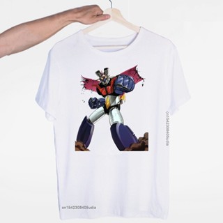 เสื้อยืด พิมพ์ลายอนิเมะ Mecha Mazinger Z Nagai Shin Shougeki Z สไตล์เรโทร แฟชั่นสําหรับผู้ชาย และผู้หญิง