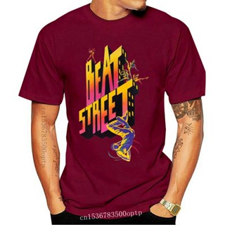 เสื้อยืดผ้าฝ้าย พิมพ์ลาย Beat Street สไตล์ฮิปฮอป G200 แฟชั่นสําหรับผู้ชาย