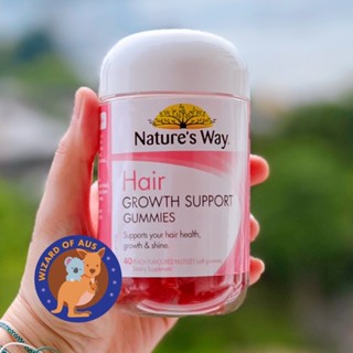 Nature’s Way Hair Growth Support Gummies 40 Gummies ✅แท้จากออสเตรเลีย✅ กัมมี่วิตามิน บำรุงผม