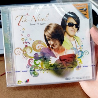 vcd Tik Nicole นิโคล เทริโอ้ ติ๊ก ชิโร่ Love Hurt karaoke vcd gmm นเจาะกล่องลดราคา กล่องแตกร้าว ด้านหลัง