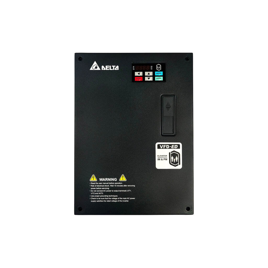 Delta Inverter VFD-ED Model VFD220ED43S 30HP / 22KW / 3-Phase , 460V