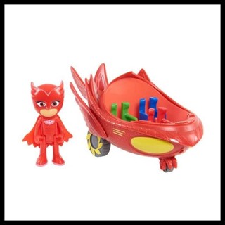 Pjmasks Pj Masks Pj Mask Owl Glider รถของเล่น สีแดง ของแท้