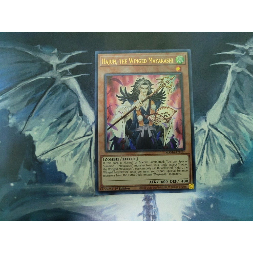 การ์ด Yugioh - TCG - Hajun, the Winged Mayakashi / MAMA-EN017