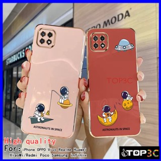 เคส Samsung A22 5G A10S A20 A30 A20S A12 A22 4G M12 M32 A11 M11 เคสโทรศัพท์มือถือ ลายดาวอวกาศ Nasa สําหรับ XQ