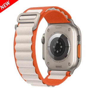 Alpine Loop สายไนลอนแบบสปอร์ตสําหรับ iWatch Series 11/10 46 มม.42 มม.Ultra 49 มม.สร้อยข้อมือCorrea iwatch Series 8 7 SE 6 5 4 SE
