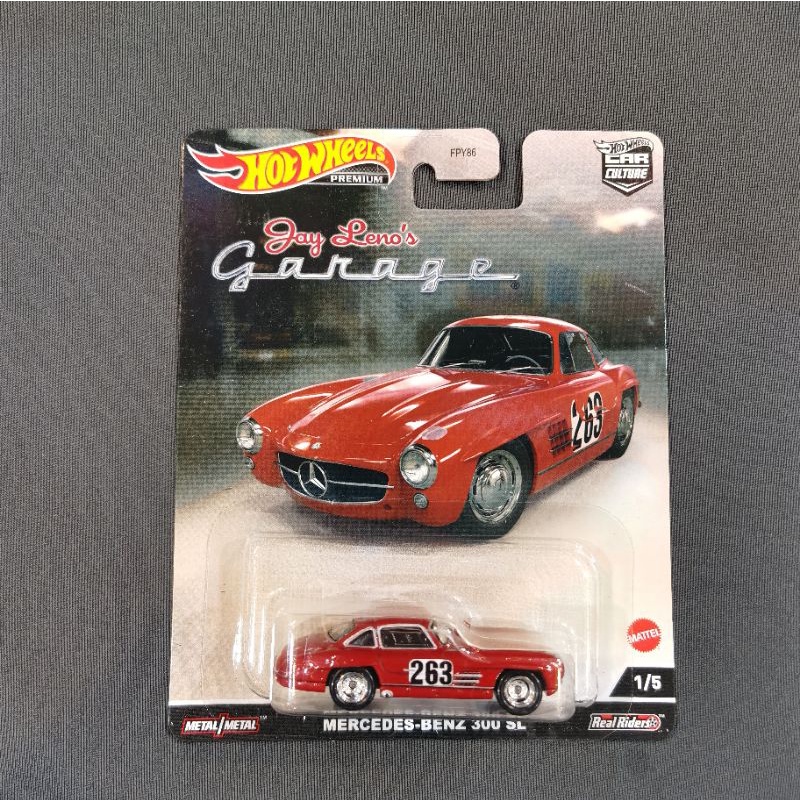 Hotwheels Jay Leno Garage รุ่น Mercedes Benz 300SL
