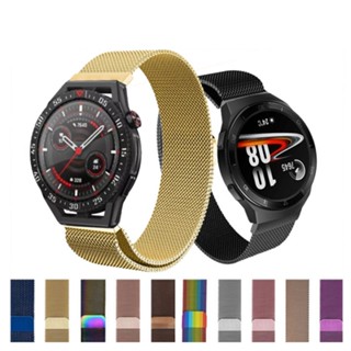 สายนาฬิกาข้อมือสมาร์ทวอทช์ แบบแม่เหล็ก แบบเปลี่ยน สําหรับ Huawei Watch GT3 GT3 SE