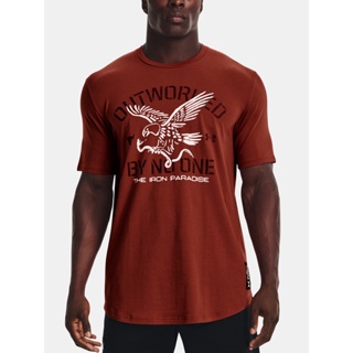 เสื้อยืด Under Armour Project Rock Outworked Short Sleeve เสื้อยืด UA สินค้าแท้ 100%