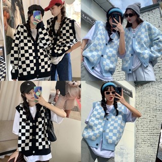 ❤สีสวยมากๆ❤คาดิแกนไหมพรม เสื้อแขนยาว สไตล์เกาหลี เสื้อสเวตเตอร์  Oversize ผ้าหนา ส่งไวจากไทย