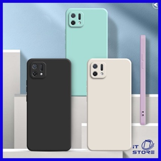 เคส OPPO A16K A16 A17 A15 A15S A74 4G A74 5G A76 A95 A96 Straight Sided Silicone Case 2C-YT