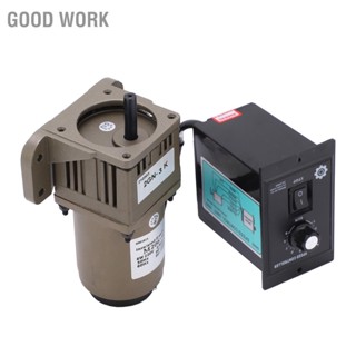 [ลดล้างสต๊อก]BGood Work มอเตอร์เกียร์ซิงโครนัส Ac 220V 6W เฟสเดียว ปรับความเร็วได้