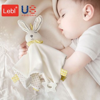 ผ้าขนหนูสบาย ตุ๊กตาหุ่นมือ นอนหลับสบาย สําหรับเด็กทารก 0-1 ปี