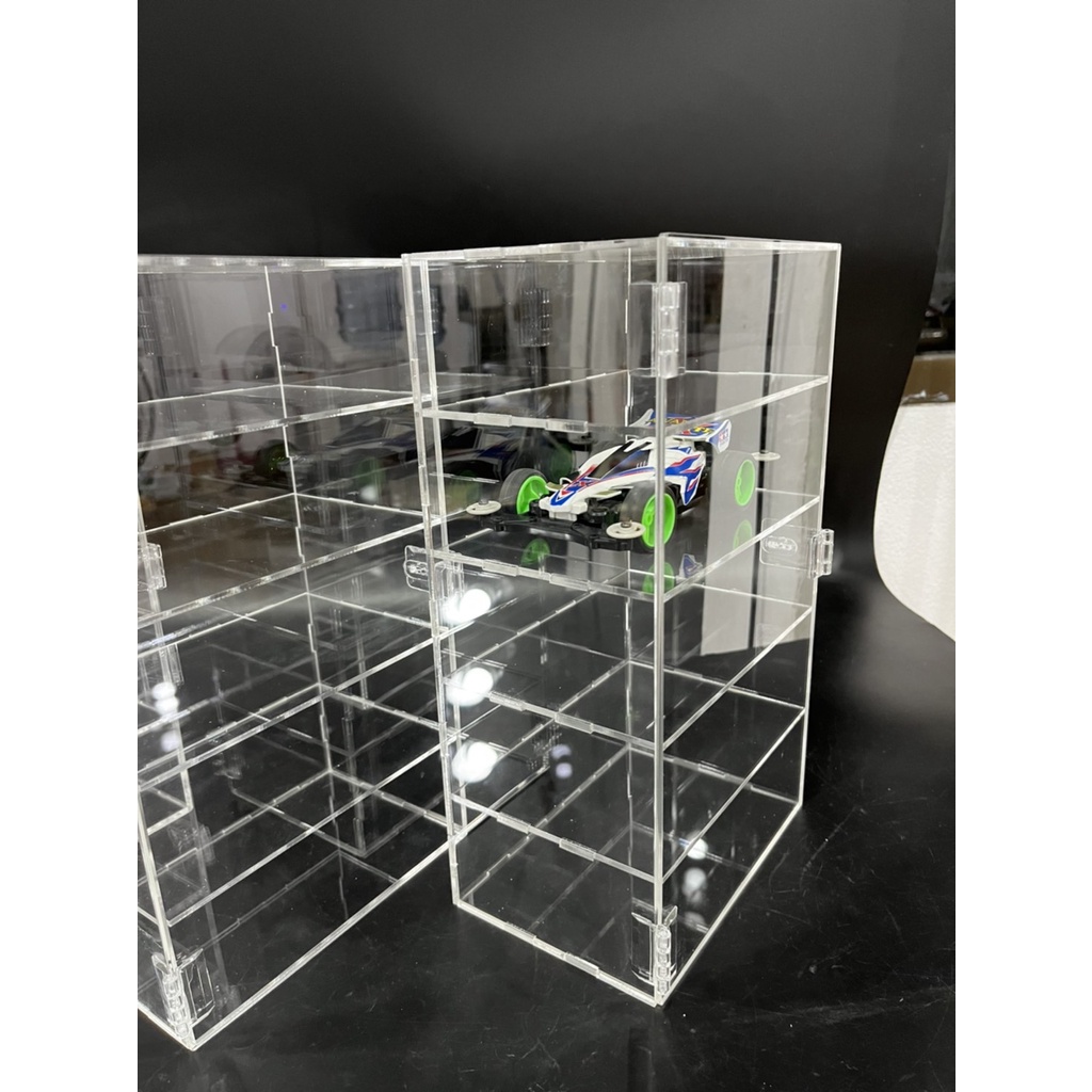 (ส่งจากไทย) กล่องโมเดล กล่องใส่ Mini 4 wd จำนวน 4ชั้น 5ชั้น 6ชั้น 7ชั้น  กล่องอะคริลิค ชั้นวางโมเดล - รูปที่ 5