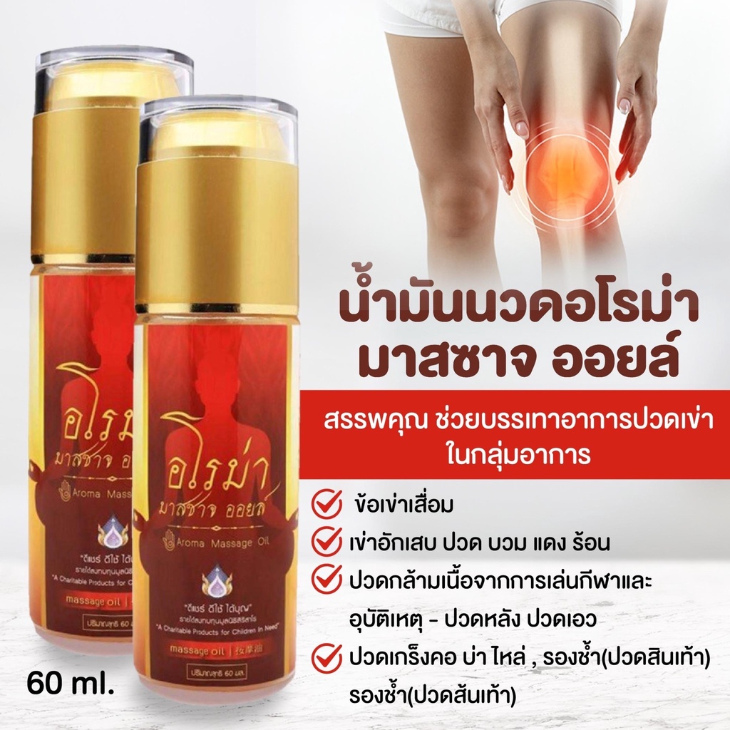 น้ำมันนวดสมุนไพร คลายเส้น บรรเทาปวดเมื่อย สูตรร้อน ฉีดแล้วไม่ต้องนวด