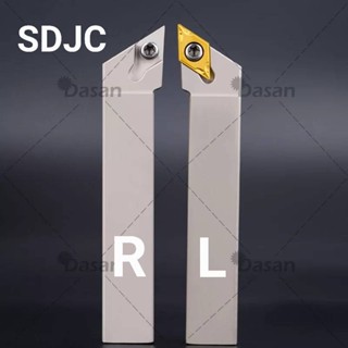 ด้ามมีดกลึง SDJC ด้ามขวา 10มิล ใส่เม็ด D11  สำหรับ CNC BARFEED  !!!