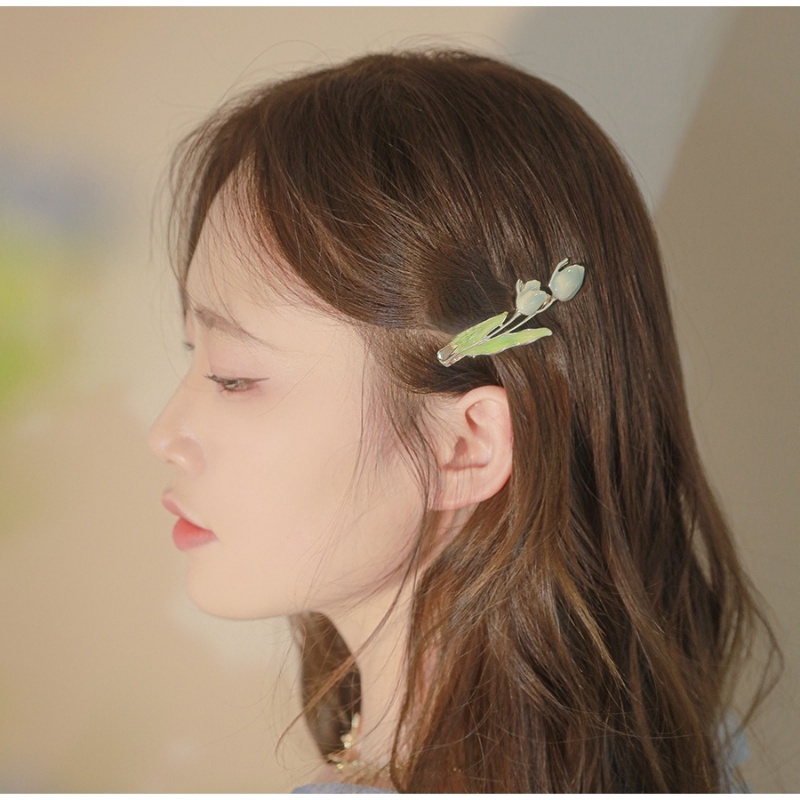 แฟชั่นใหม่ สวย ทิวลิป กิ๊บติดผม ที่คาดผม Ins กิ๊บเล็ก กิ๊บโลหะ เครื่องประดับผม สําหรับผู้หญิง