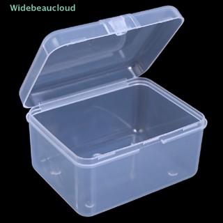 Widebeaucloud กล่องพลาสติกใส PP ขนาด 8.2*6.2*4.7 ซม. สําหรับใส่ชิป