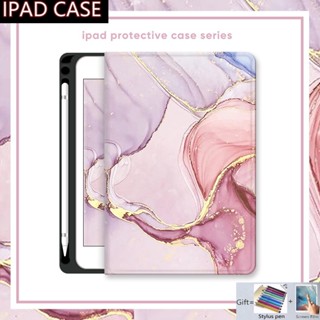 เคส พร้อมช่องใส่ปากกา สําหรับ Ipad 10th 9th Pro 11 10.5 9.7 10.9 10.2 นิ้ว Air 1 2 3 4 5 Ipad 8th 7th 6th 5th