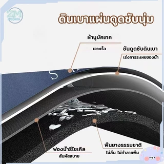 พรมเช็ดเท้า พรมซีลิโคนไดอะตอมไมต์ พรมห้องน้ำ พรมปูพื้น40*60cm ผ้าเช็ดเท้า พรหมเช็ดเท้า พรมกันลื่น ดูดน้ำดี แห้งไว พรมน้ำ