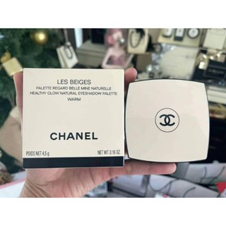 พาเลทอายแชโดว์ CHANEL LES BEIGES HEALTHY GLOW NATURAL EYESHADOW PALETTE สี Warm