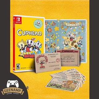 (โค้ดshopee 20DDXTRA915 ลด20%) NSW [มือ1] CUPHEAD : PHYSICAL EDITION  (US)(EN) # Nintendo switch