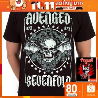 เสื้อวง Avenged Sevenfold เสื้อลาย อะเว็นจด์เซเวนโฟลด์ A7X เสื้อยืด วงดนตรี เสื้อวินเทจ RCM1709