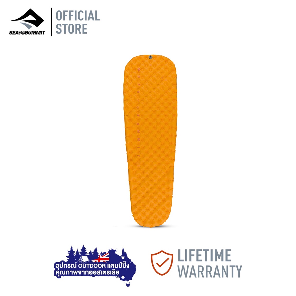 Sea to summit Ultralight ASC Insulated Mat Orange แผ่นรองนอนเป่าลมพกพา