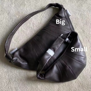 Niche Handbags Sheepskin Knotted Croissant Fashion Chest Bag Shoulder Messenger Croissant Bagl